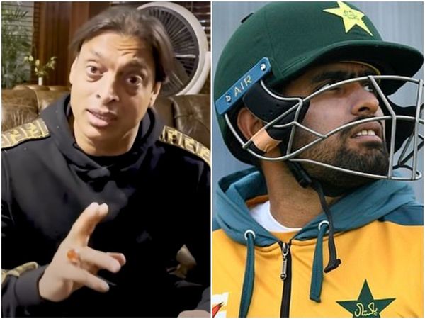 Shoaib Akhtar and Babar Azam