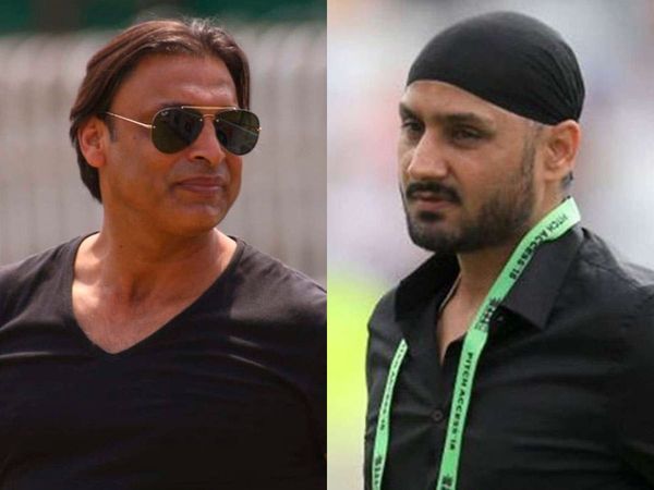 Shoaib Akhtar and Harbhajan singh