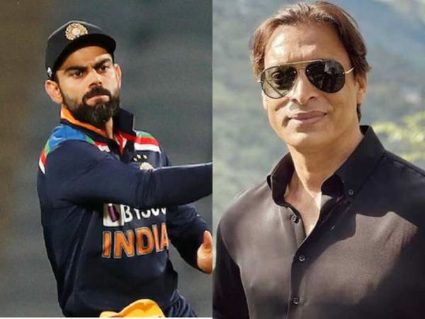 Virat Kohli and Shoaib Akhtar