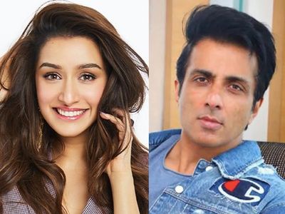 Shraddha Kapoor and Sonu Sood Shraddha Kapoor and Sonu Sood