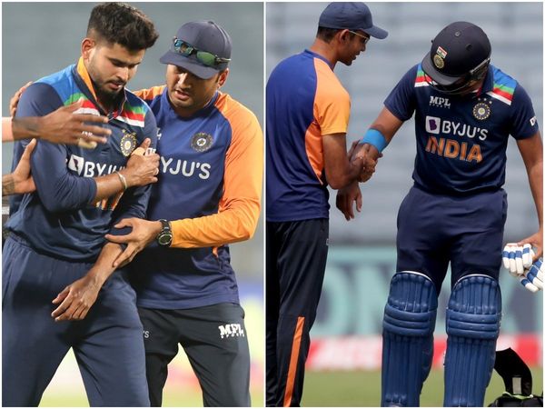 Shreyas Iyer and Rohit Sharma