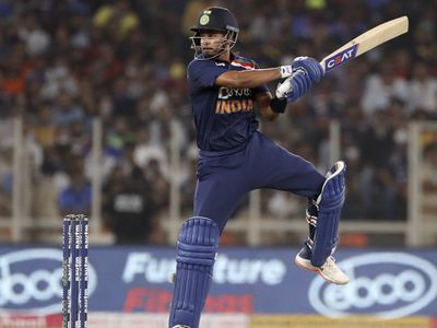 Shreyas Iyer fifty in first T20I against England Shreyas Iyer fifty in first T20I against England