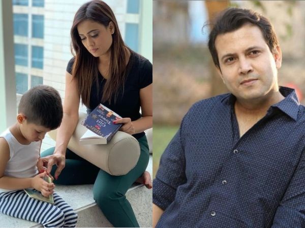 Shweta Tiwari Husband Abhinav Kohli and Son