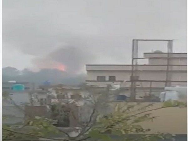 Pakistan Massive explosion heard in Sialkot Cannt area