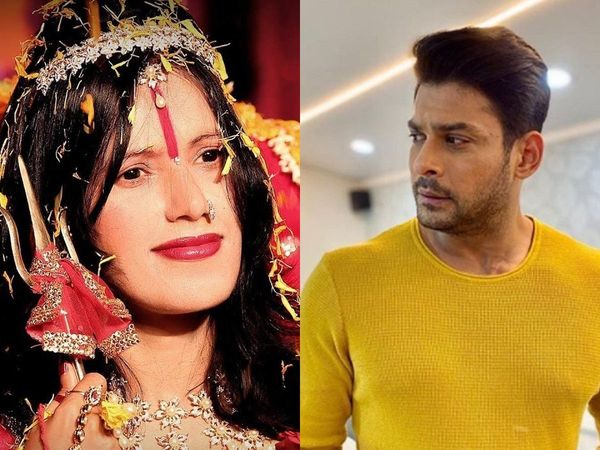 Siddharth Shukla and Radhe Maa