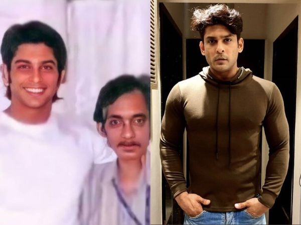 Siddharth Shukla with his Father