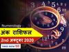 numerology horoscope ank jyotish rashifal 02 october 2020