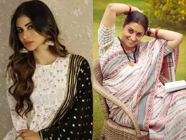 Smriti Irani, Mouni Roy