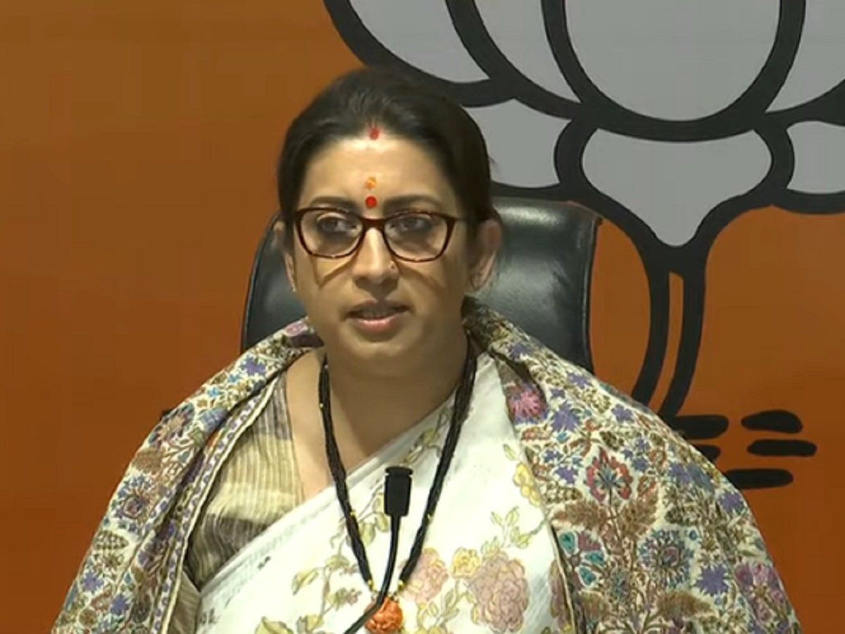 पंजाब में प्रधानमंत्री मोदी की सुरक्षा में चूक; स्मृति ईरानी ने कहा- कांग्रेस के खूनी इरादे नाकाम रहे