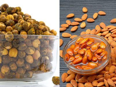Soaked Gram and almonds benefits Soaked Gram and almonds benefits