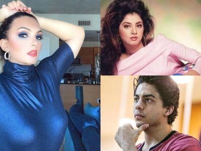 Somy Ali and Divya Bharti Aryan Khan drug case Somy Ali and Divya Bharti Aryan Khan drug case
