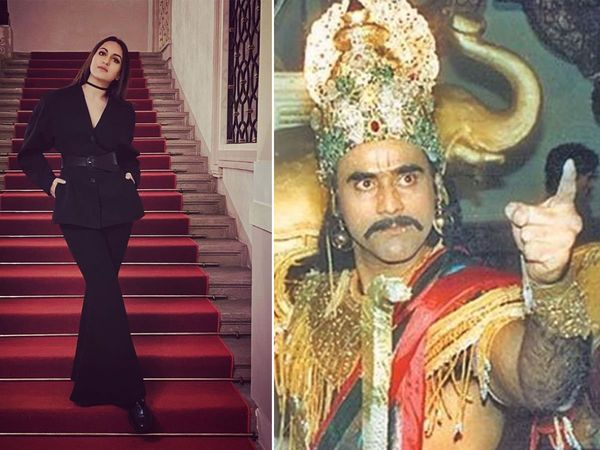 Sonakshi Singa And Puneet Issar