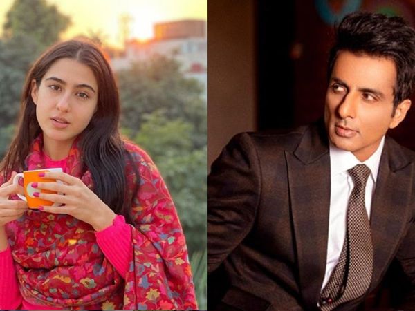 Sonu Sood and Sara Ali Khan