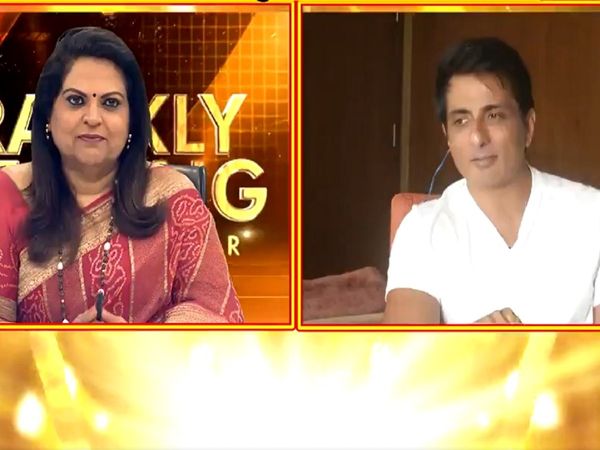 Sonu Sood interview on Times Now Navbharat, सोनू सूद टाइम्स नाउ नवभारत पर इंटरव्यू