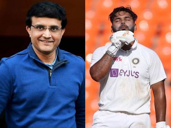 Sourav Ganguly Rishabh Pant