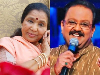 SP Balasubrahmanyam and Asha Bhosle SP Balasubrahmanyam and Asha Bhosle