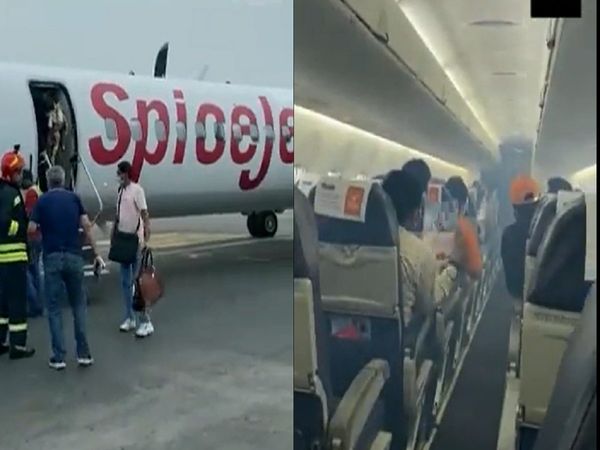 SpiceJet aircraft returns to Delhi Airport after crew noticed smoke in the cabin