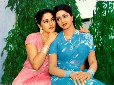 Sri Devi and Jaya Prada Sri Devi and Jaya Prada