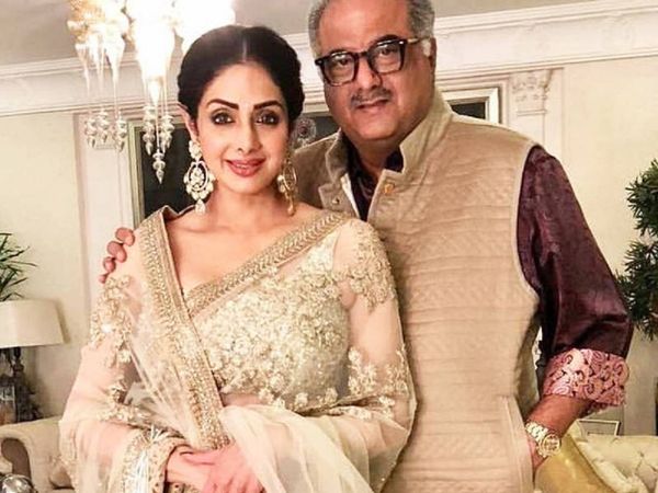Sridevi and Boney Kapoor