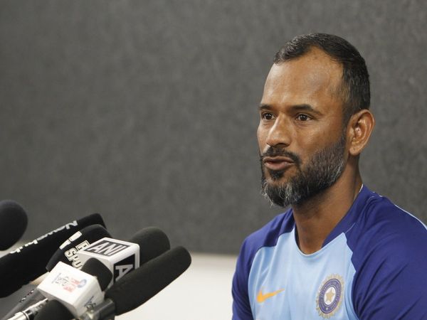 Indian fielding coach R Sridhar