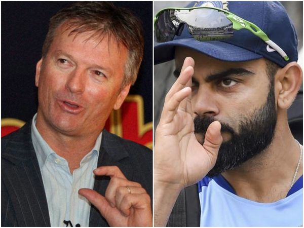 Steve Waugh and Virat Kohli