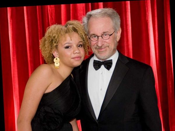 Steven Spielberg with Daughter Mikaela