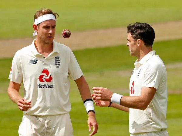 Stuart Broad and James Anderson