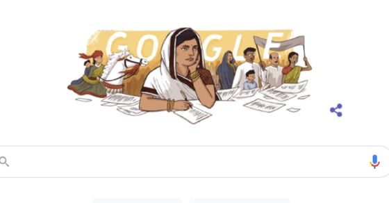 Google pays tribute to activist and poet Subhadra Kumari Chauhan with doodle