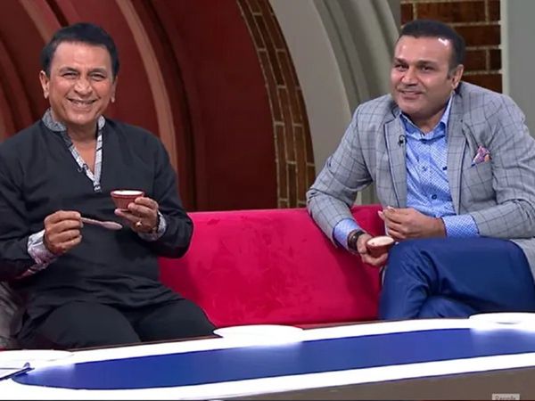 Sunil Gavaskar and Virender Sehwag