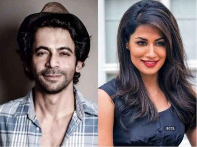 Sunil Grover and Chitrangda Singh Sunil Grover and Chitrangda Singh