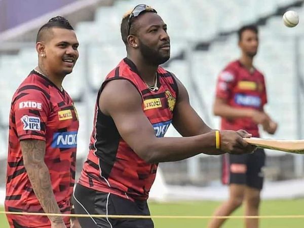 Sunil Narine and  Andre Russell