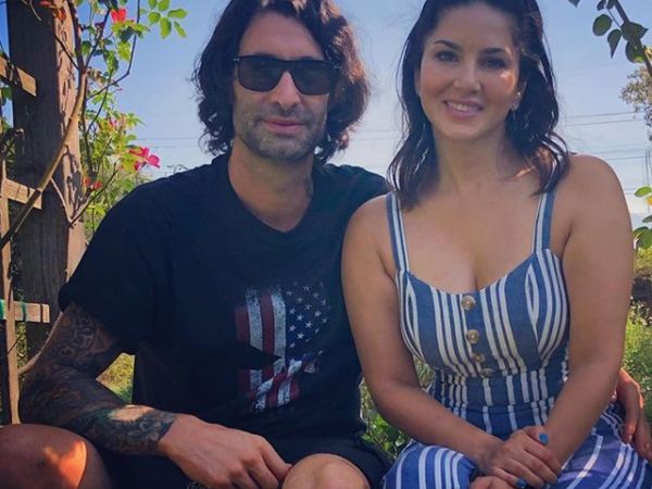 Sunny Leone with Husband Daniel Weber