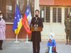 President of Chile was giving a speech suddenly Superman arrived Watch Viral Video