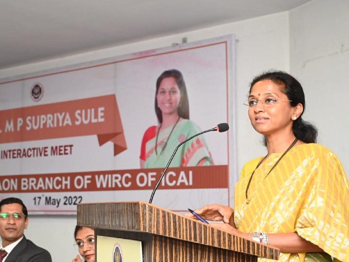 NCP सांसद सुप्रिया सुले ने कहा- महिला पर हाथ उठाने वाले किसी भी पुरुष का हाथ तोड़ दूंगी