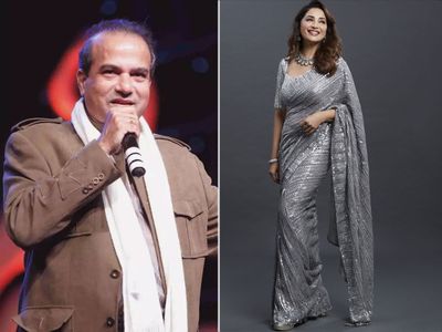 Madhuri Dixit, Suresh Wadekar Madhuri Dixit, Suresh Wadekar