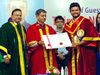 Suresh Raina presented with Doctorate