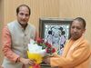 Cabinet Minister Suresh Rana with CM Yogi Adityanath