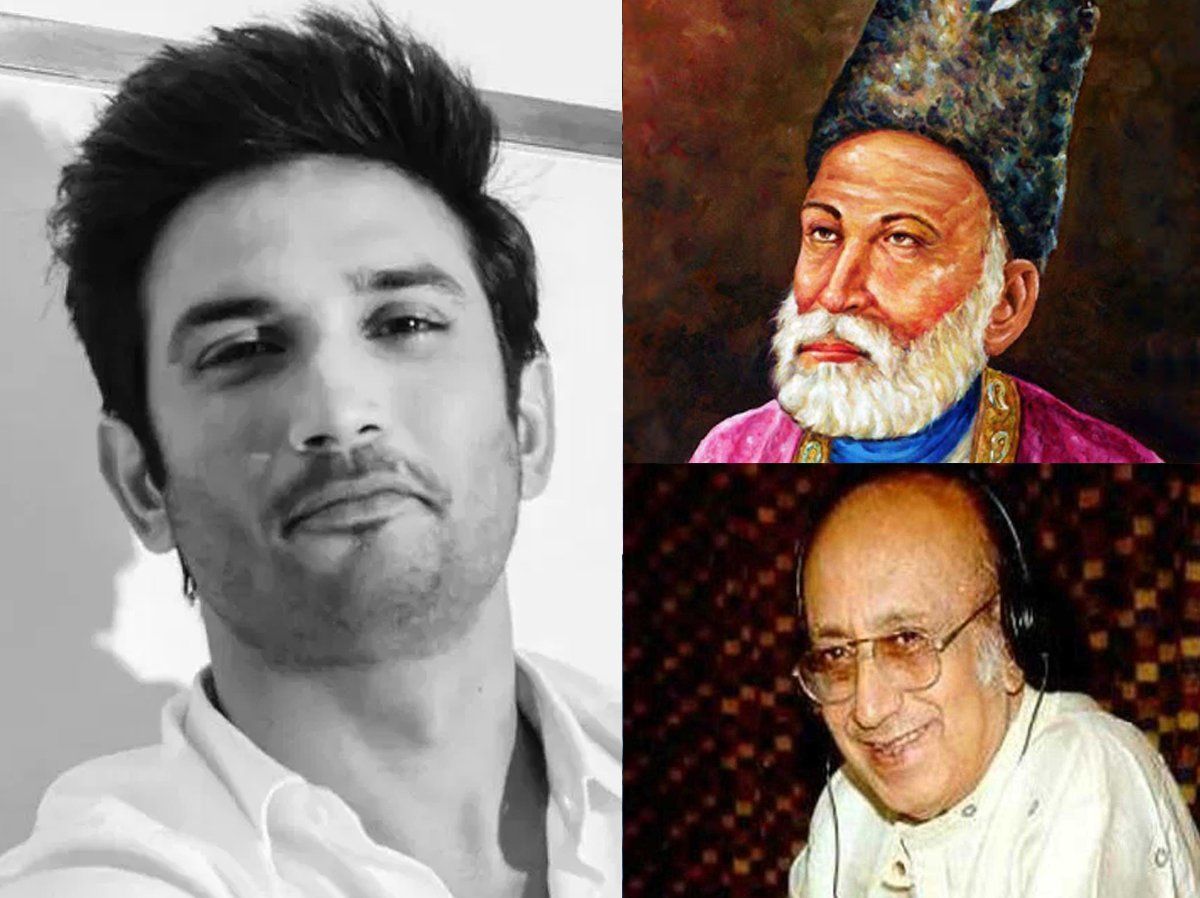 sushant singh rajput was fan of mirza ghalib and nida fazli here is ...