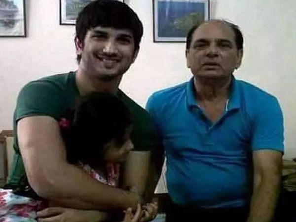 Sushant Singh Rajput with His father
