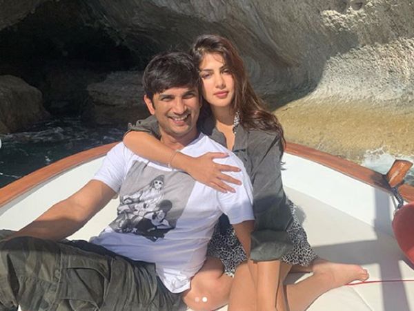 Rhea Chakraborty and Sushant Singh Rajput