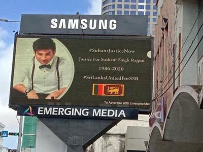 Sushant singh rajput sri lanka
