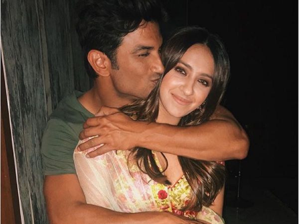 Sushant Singh Rajput with Akanksha Ranjan