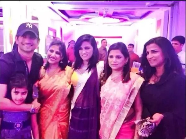 Sushant with his Sisters