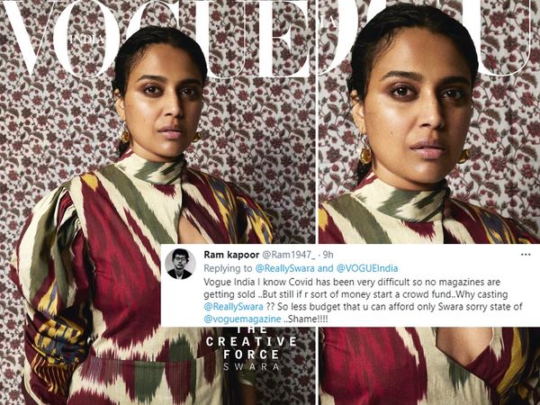 Swara Bhaskar on Magazine cover