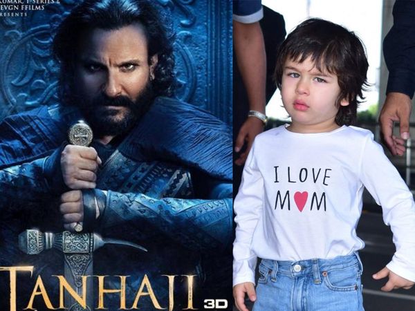 Taimur reaction on Saif Ali Khan Tanhaji look