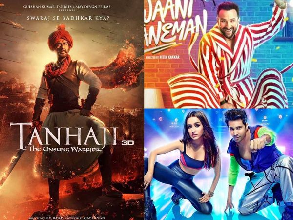Tanhaji, Street Dancer 3, Jawani Janeman box office collection