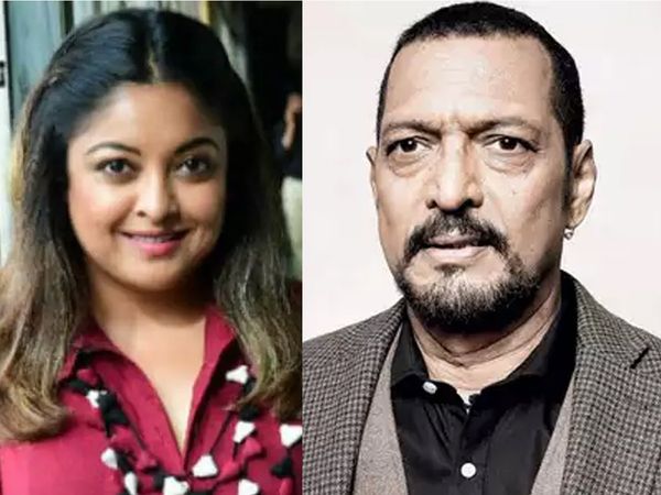 Nana Patekar and Tanushree