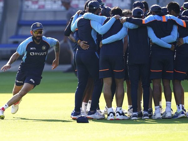 Indian team preparing for fifth test against England, Manchester, Old Trafford