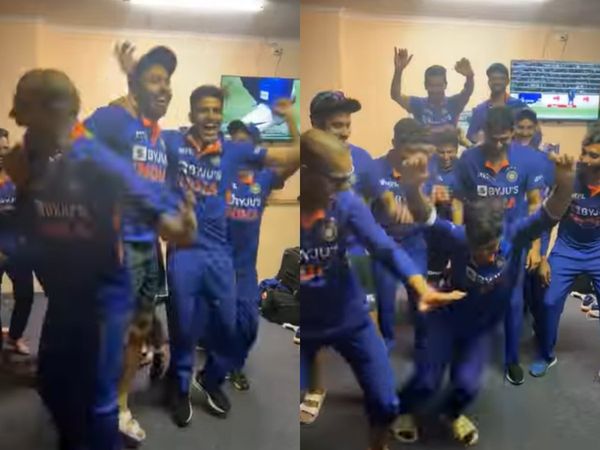 Team India celebration