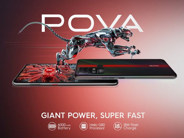 Tecno is going to launch Pova smartphone on Friday with 6000mAh battery